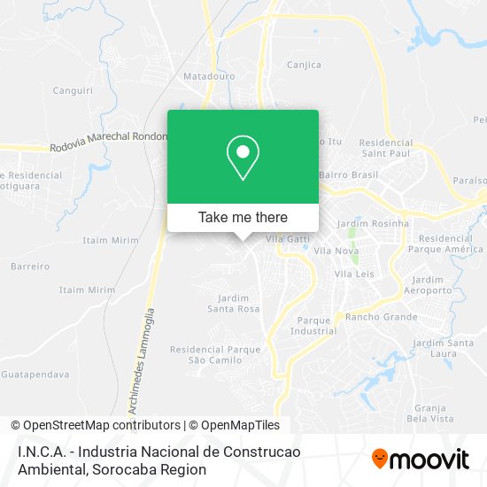 I.N.C.A. - Industria Nacional de Construcao Ambiental map