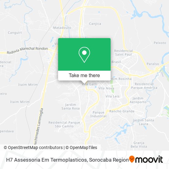 H7 Assessoria Em Termoplasticos map