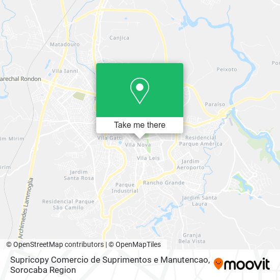 Supricopy Comercio de Suprimentos e Manutencao map