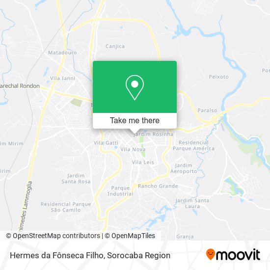 Hermes da Fônseca Filho map