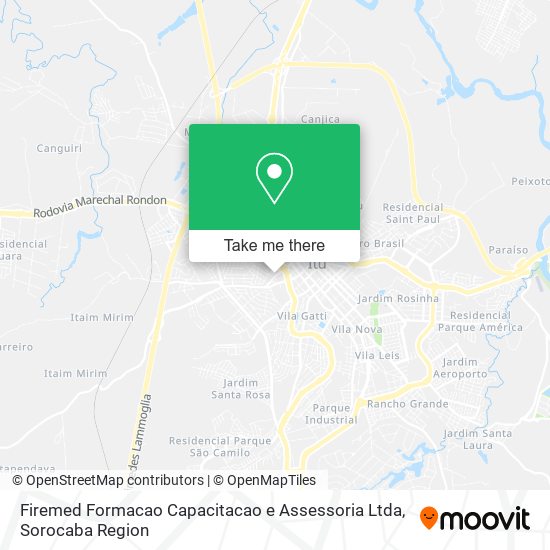 Firemed Formacao Capacitacao e Assessoria Ltda map
