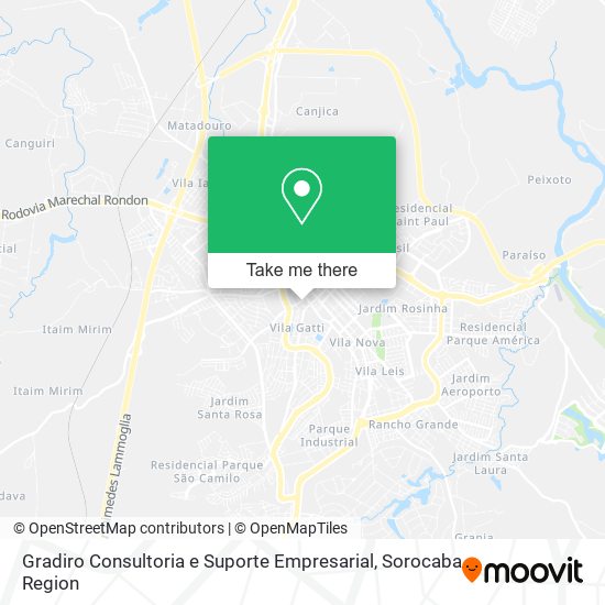 Gradiro Consultoria e Suporte Empresarial map