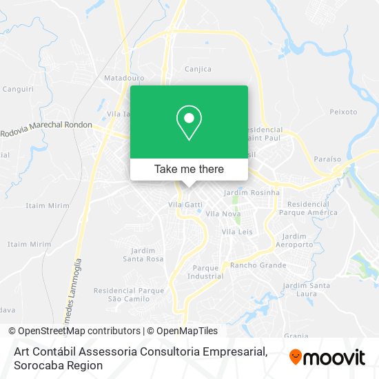 Art Contábil Assessoria Consultoria Empresarial map