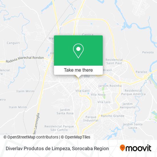 Diverlav Produtos de Limpeza map