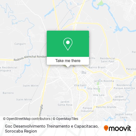 Mapa Gsc Desenvolvimento Treinamento e Capacitacao