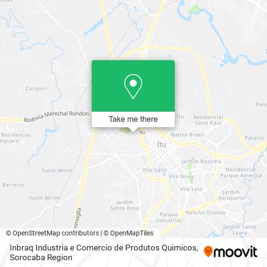 Inbraq Industria e Comercio de Produtos Quimicos map