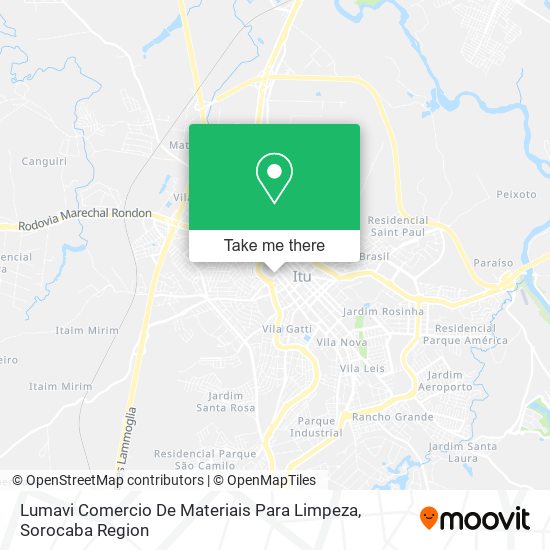 Lumavi Comercio De Materiais Para Limpeza map