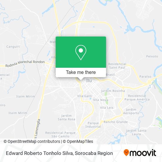 Edward Roberto Tonholo Silva map