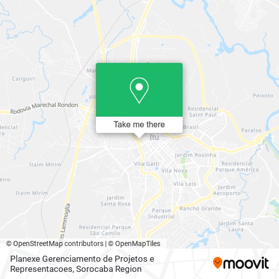 Planexe Gerenciamento de Projetos e Representacoes map