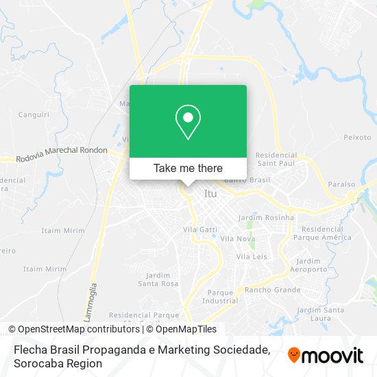 Flecha Brasil Propaganda e Marketing Sociedade map