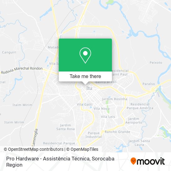 Pro Hardware - Assistência Técnica map