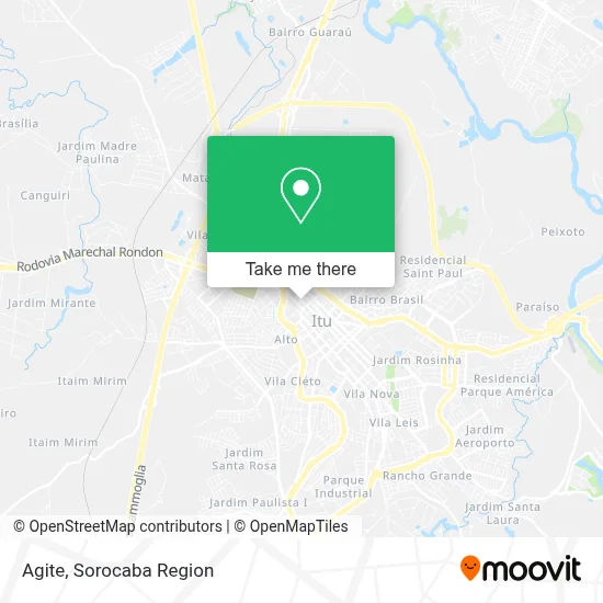 Agite map
