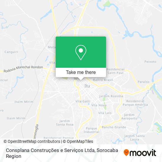 Consplana Construções e Serviços Ltda map