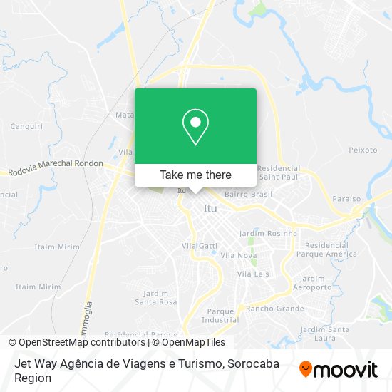 Jet Way Agência de Viagens e Turismo map