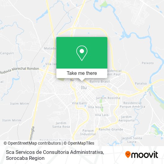 Sca Servicos de Consultoria Administrativa map