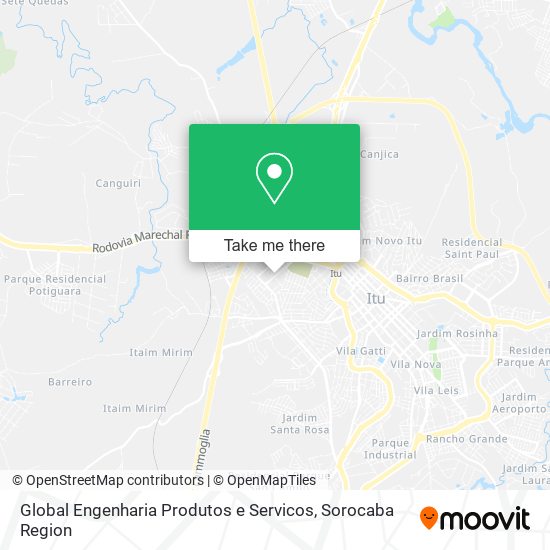 Mapa Global Engenharia Produtos e Servicos