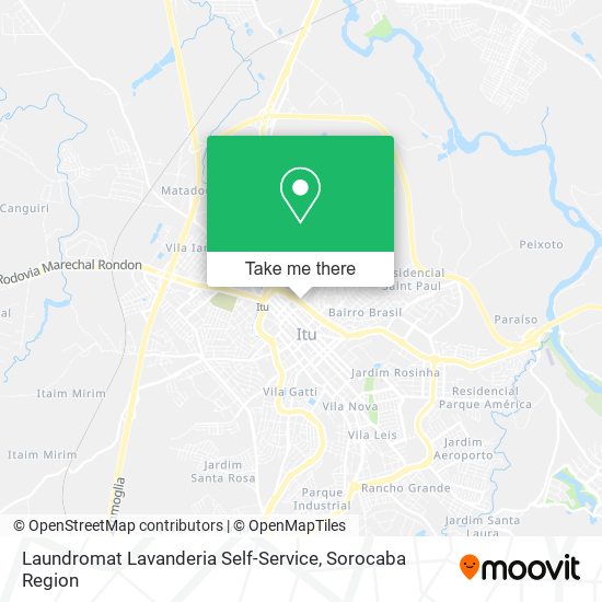 Mapa Laundromat Lavanderia Self-Service