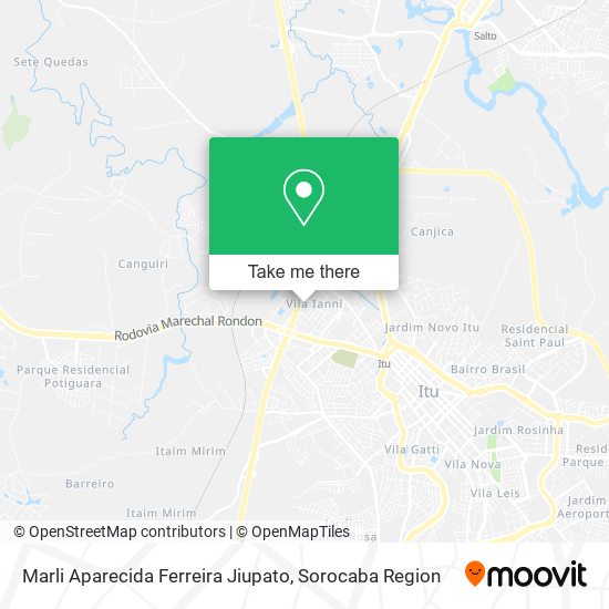 Marli Aparecida Ferreira Jiupato map