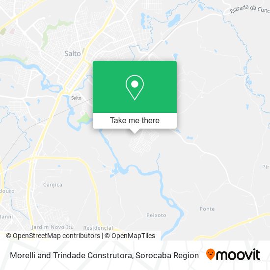 Morelli and Trindade Construtora map