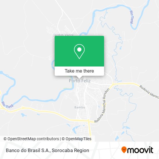 Banco do Brasil S.A. map