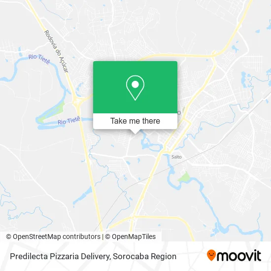 Predilecta Pizzaria Delivery map
