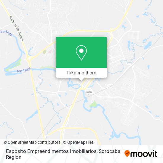 Mapa Esposito Empreendimentos Imobiliarios