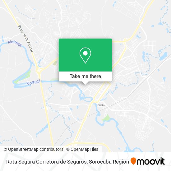 Rota Segura Corretora de Seguros map