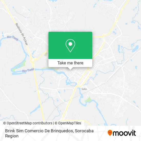 Brink Sim Comercio De Brinquedos map