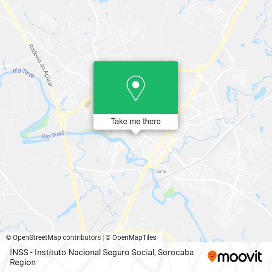 INSS - Instituto Nacional Seguro Social map