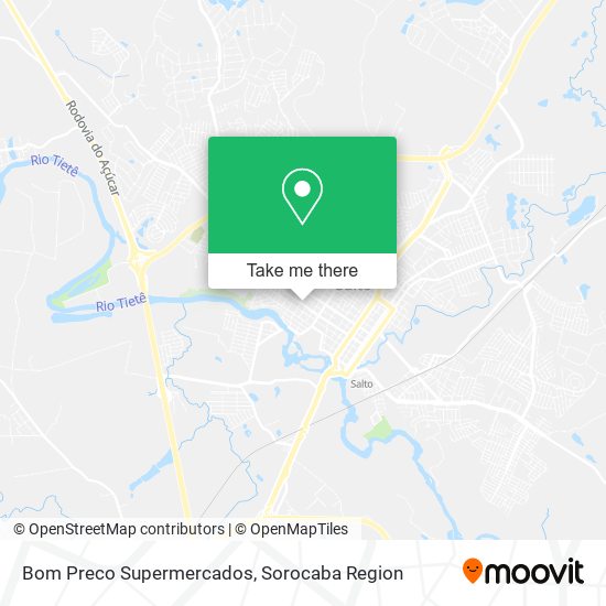 Bom Preco Supermercados map