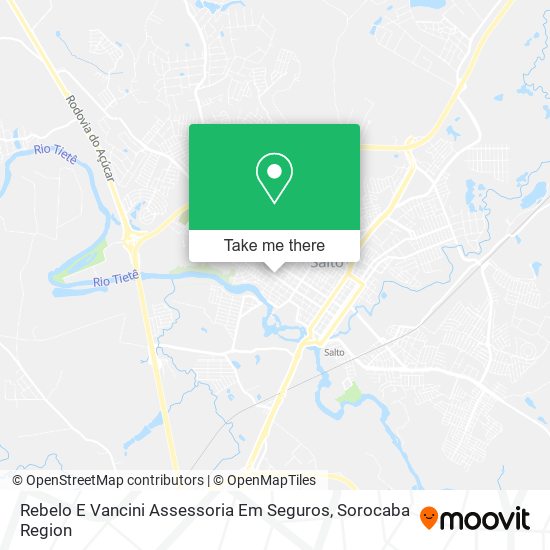 Rebelo E Vancini Assessoria Em Seguros map