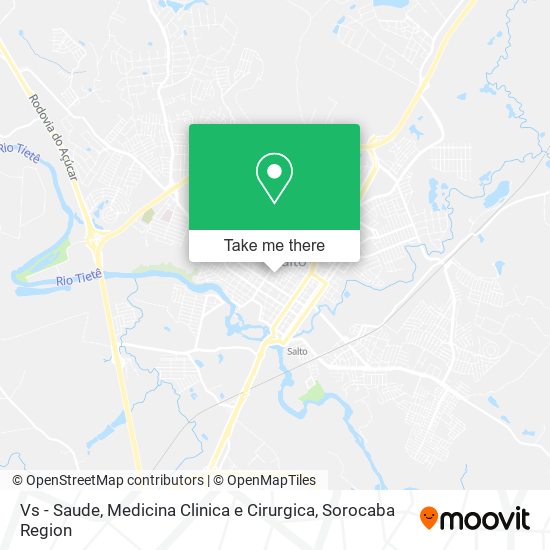 Vs - Saude, Medicina Clinica e Cirurgica map