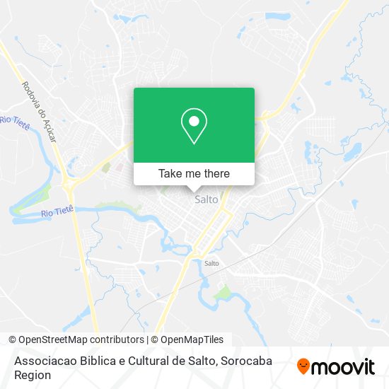 Associacao Biblica e Cultural de Salto map