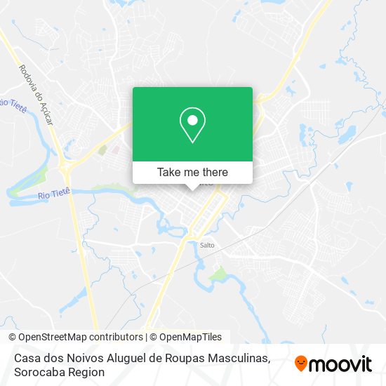 Casa dos Noivos Aluguel de Roupas Masculinas map