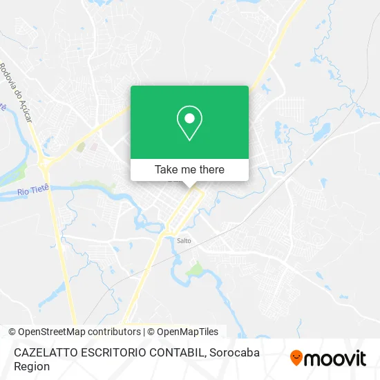 CAZELATTO ESCRITORIO CONTABIL map