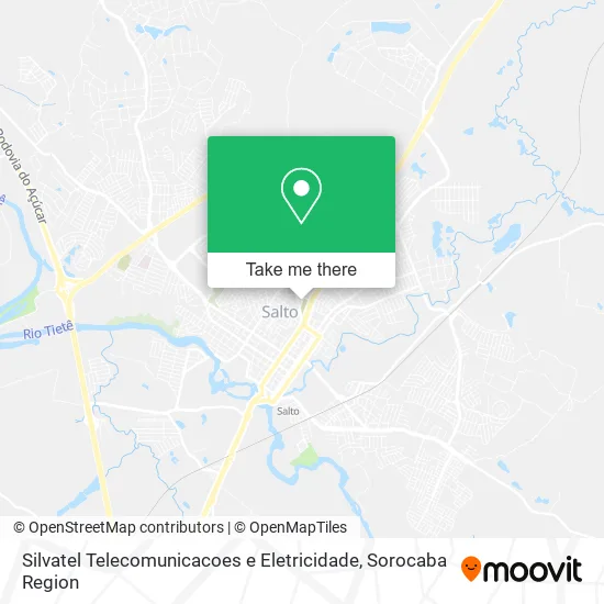 Silvatel Telecomunicacoes e Eletricidade map