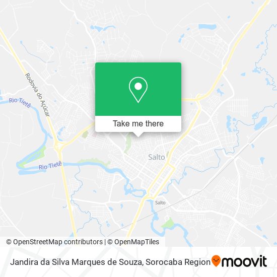 Jandira da Silva Marques de Souza map