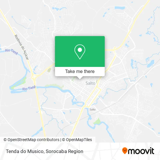 Tenda do Musico map