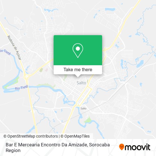 Bar E Mercearia Encontro Da Amizade map
