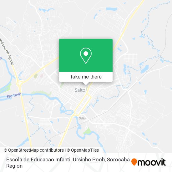 Escola de Educacao Infantil Ursinho Pooh map