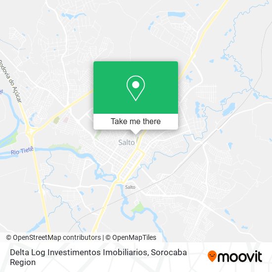 Delta Log Investimentos Imobiliarios map