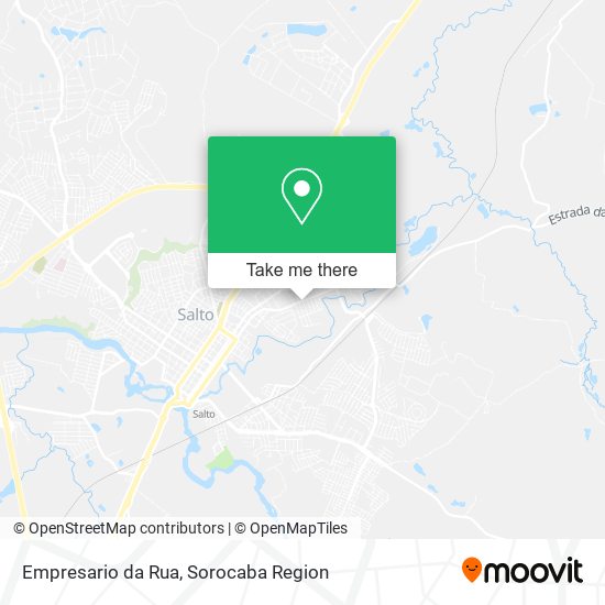 Mapa Empresario da Rua