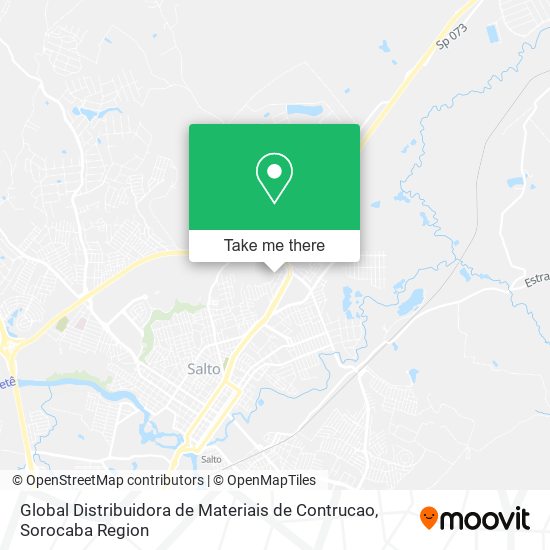 Global Distribuidora de Materiais de Contrucao map