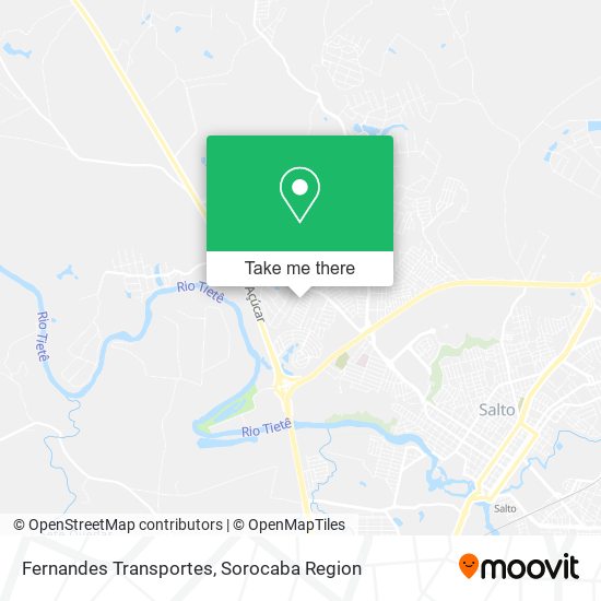 Mapa Fernandes Transportes