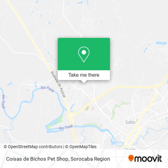 Coisas de Bichos Pet Shop map