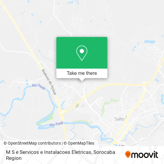 M S e Servicos e Instalacoes Eletricas map