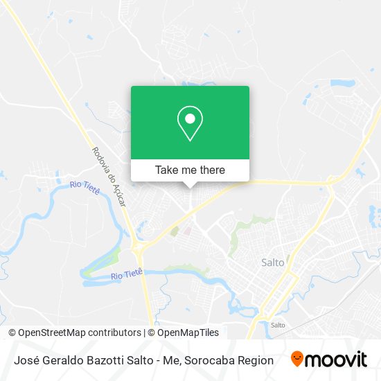 José Geraldo Bazotti Salto - Me map