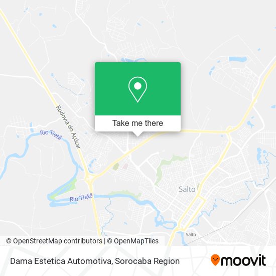 Dama Estetica Automotiva map