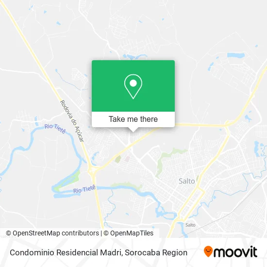 Condominio Residencial Madri map