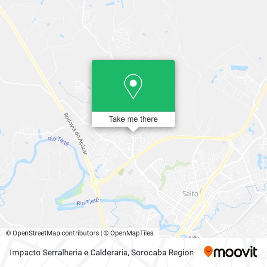 Impacto Serralheria e Calderaria map